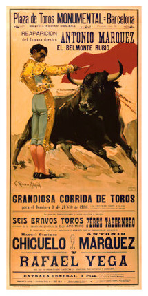 Plaza de Toros Monumental, Barcelona, 1936