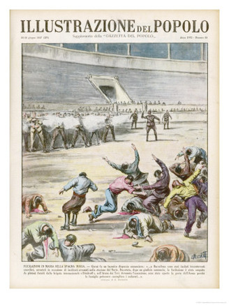 Communists Execute 320 Anarchists in a Barcelona Bullring