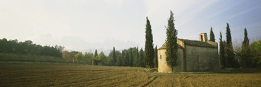 Building in a Farm, Montserrat, Barcelona, Catalonia, Spain