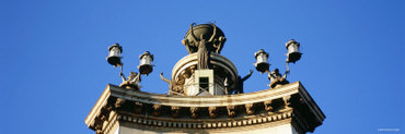 Statue, Plaza de Espana, Barcelona, Spain
