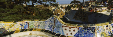 Parc Guell, Barcelona, Catalonia, Spain