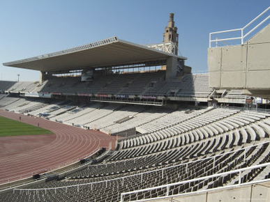 Olympic Stadium, Barcelona, Catalonia, Spain