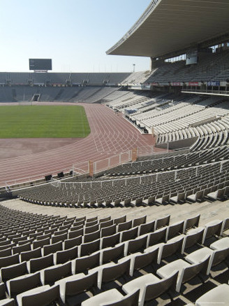 Olympic Stadium, Barcelona, Catalonia, Spain