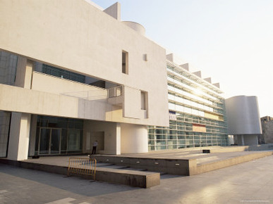 Museu d'Art Comtemporani De Barcelona, Barcelona, Catalonia, Spain