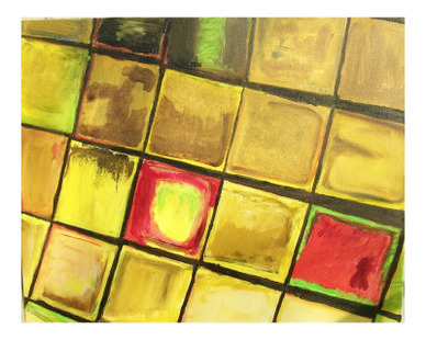 Barcelona Mosaic Red
